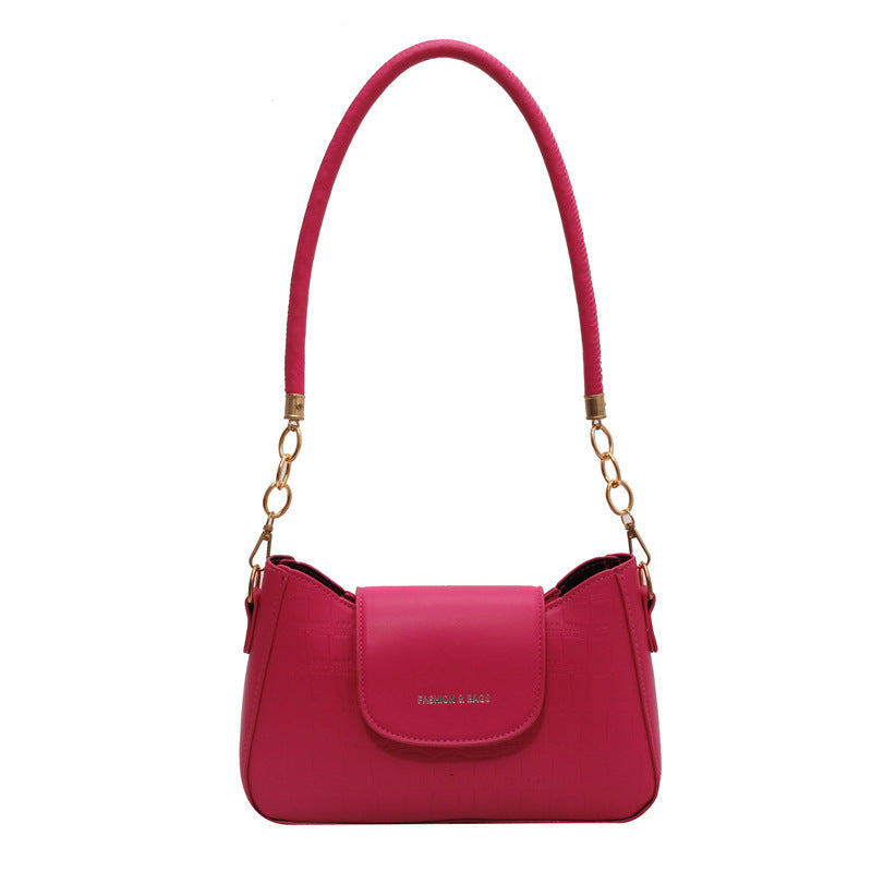 Women's French Style Personalized Fashionable All-match Shoulder Messenger Bag