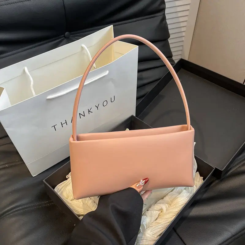 Miyagawa Niche 2025 Retro Fashion Underarm New Single Shoulder Handheld Simple Crossbody Bag