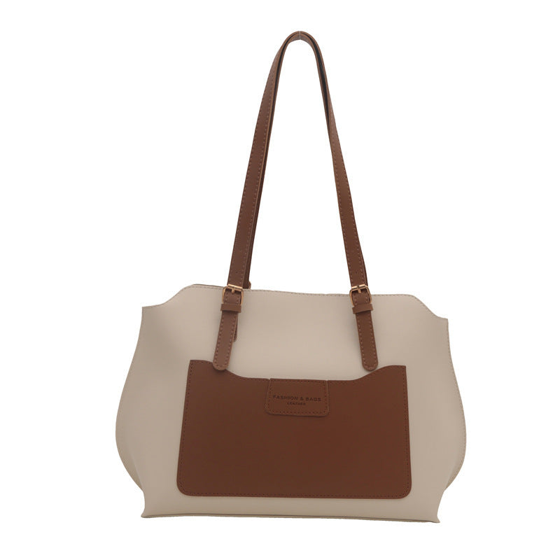 New Color Matching Tote Bag For Women