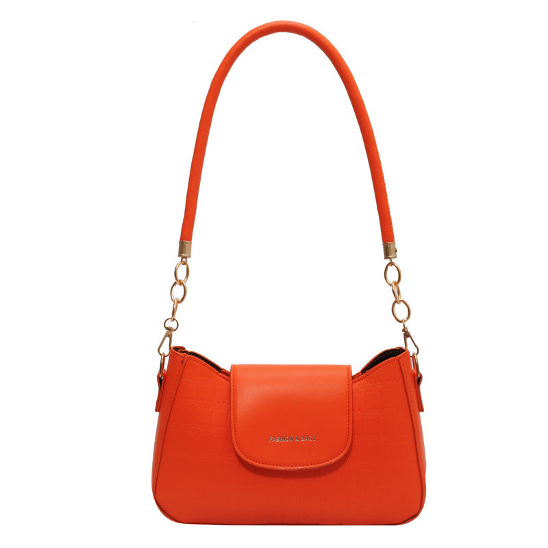 Women's French Style Personalized Fashionable All-match Shoulder Messenger Bag