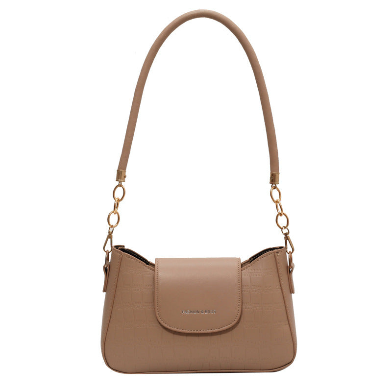 Women's French Style Personalized Fashionable All-match Shoulder Messenger Bag