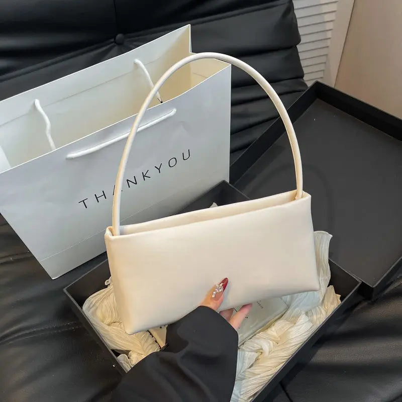 Miyagawa Niche 2025 Retro Fashion Underarm New Single Shoulder Handheld Simple Crossbody Bag