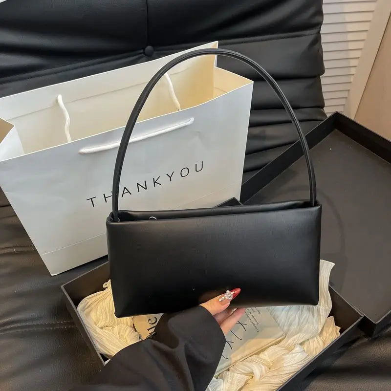 Miyagawa Niche 2025 Retro Fashion Underarm New Single Shoulder Handheld Simple Crossbody Bag