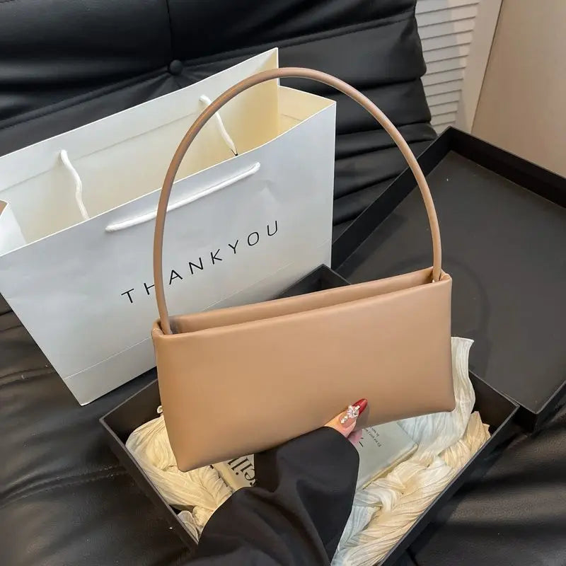 Miyagawa Niche 2025 Retro Fashion Underarm New Single Shoulder Handheld Simple Crossbody Bag