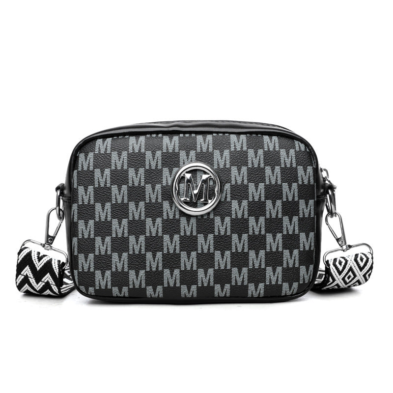 Versatile Wide-strap Shoulder Crossbody Bag